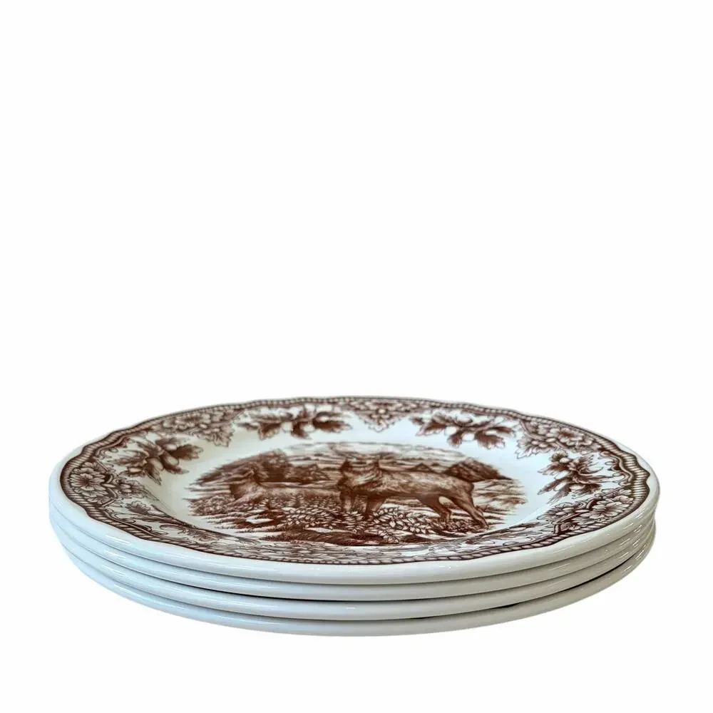 Royal Stafford Homeland STAG Porcelain Dinner Plates 11